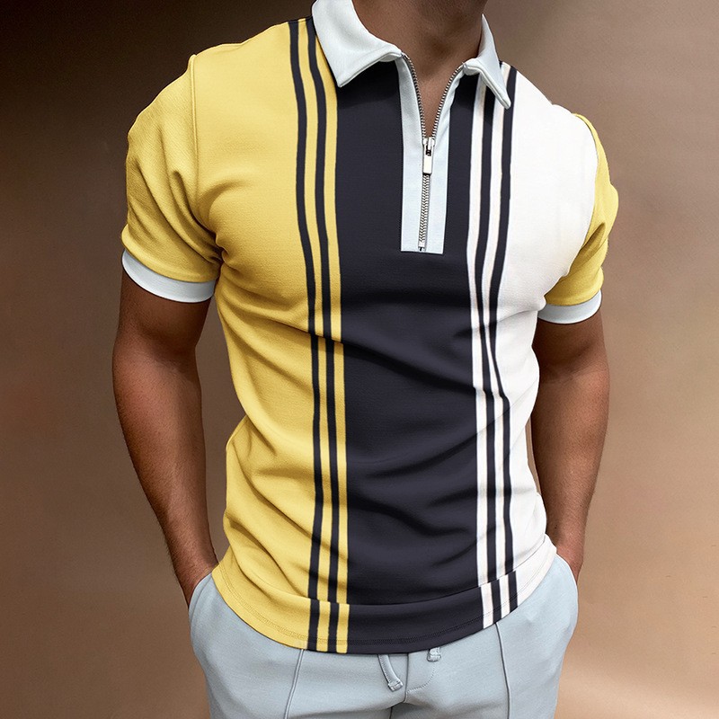Yellow and black