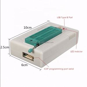 Original minipro TL866A/TL866II Plus USB <strong>Universal</strong> <strong>programmer</strong>+10 items IC Adapters with English manual High speed TL866