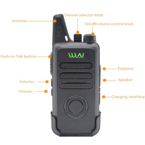 WLN Mini çocuklar el telsizi KD-C1 artı kullanımı kolay çocuklar için 2W çıkış gücü Walkie konuşkan kaynağı - Product Image 6