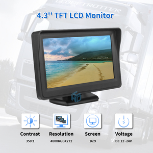 High Quality Fast Delivery <strong>Reverse</strong> Camera <strong>Display</strong> 4.3 Inch Car Monitor with Rear View Camera for Car <strong>Reverse</strong> Monitor - Product Image 3