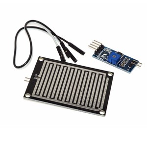 LM393雨滴水検出センサー気象水分モニター気象センサー湿度感度モジュール - Product Image 1
