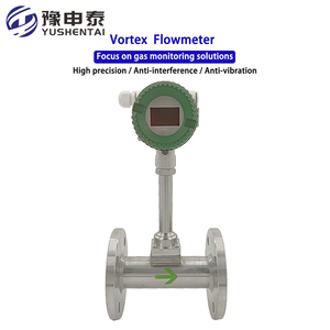 Universal Stainless Steel Vortex <strong>Flowmeter</strong> LCD Display Thread Flange Power Generation System Water Gas Oil Air Liquid OEM - Product Image 3