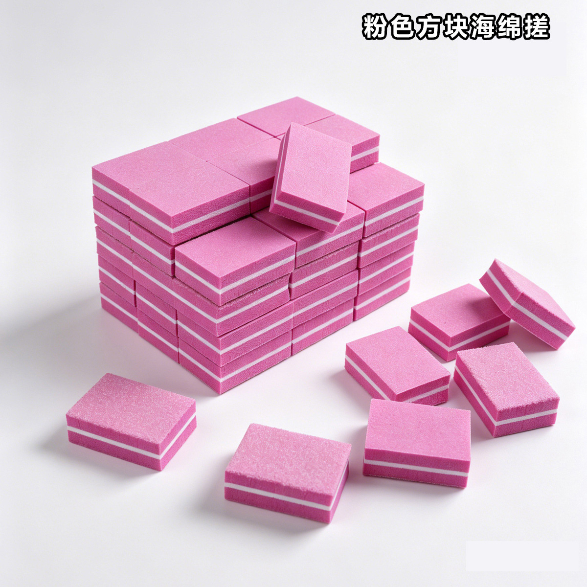 Bande de frottement carrée rose