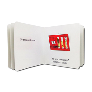 Customized Pop-up <strong>Book</strong> Color Printing Children Playing Flap Board <strong>Book</strong> - Product Image 4