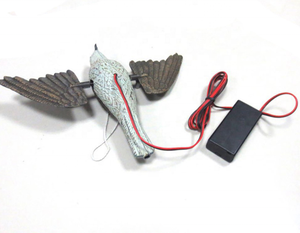 Elektrikli kuş açık gerçekçi tüy simülasyon kuş avcılık yem kuş motoru avcılık karga yem - Product Image 3