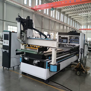 New <strong>CNC</strong> <strong>Nesting</strong> Cutting <strong>Machine</strong> 1328 ATC <strong>CNC</strong> <strong>Router</strong> <strong>Auto</strong> Upload and Down <strong>Load</strong> System Machinery Woodworking - Product Image 4