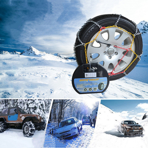 Yüksek kalite evrensel lastikleri Off Road kar zinciri lastik zincirleri 315/R17 Cadena De Coches Para nieve