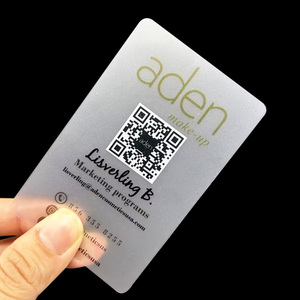 Cheap Custom logo Printing Blank clear Frosted <strong>Card</strong> <strong>Transparent</strong> Pvc Business <strong>Cards</strong> for Promotion - Product Image 4