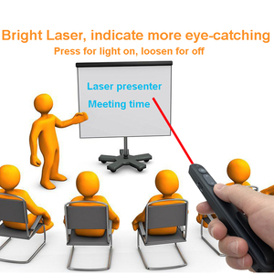 Projektor Zeiger 2.4 USB Wireless Präsentation system Laserpointer Pointe urs Laser USB Clicker Slide Presenter Ppt Power pointer - Product Image 6