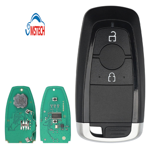 Clé de contrôle de voiture intelligente MS 2 boutons 433mhz 49 puce pour <span class=keywords><strong>Ford</strong></span> Proximity Auto remplacement sans clé Fob