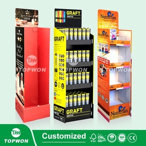 Espositore personalizzato per supermercato al dettaglio Pop espositore da pavimento in cartone espositore per birra - Product Image 2