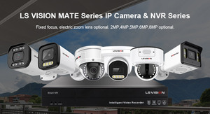 LS VISION H.265 H.264彩色夜视内置麦克风和扬声器2mp 5mp 8mp带人形检测的安全IP摄像机 - Product Image 6