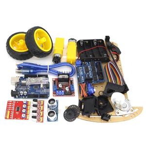 Akıllı araç kiti 2/4WD takip araba DIY kiti geliştirme kurulu ile araba şasi geliştirme kurulu sensörü - Product Image 4