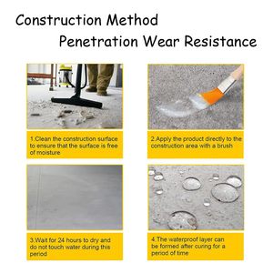 Oem ODM nhà máy trực tiếp giá tiên tiến lớp phủ chống thấm nước con dấu mạnh mẽ cuộc sống lâu dài mái nhà tường sàn phòng tắm tầng hầm thời tiết - Product Image 4