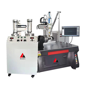 Rivestimento laser automatico a 5 assi 6000w macchina Raytools riparazione rapida testina di rivestimento laser metallo acciaio rivestimento laser alimentatore polvere - Product Image 1