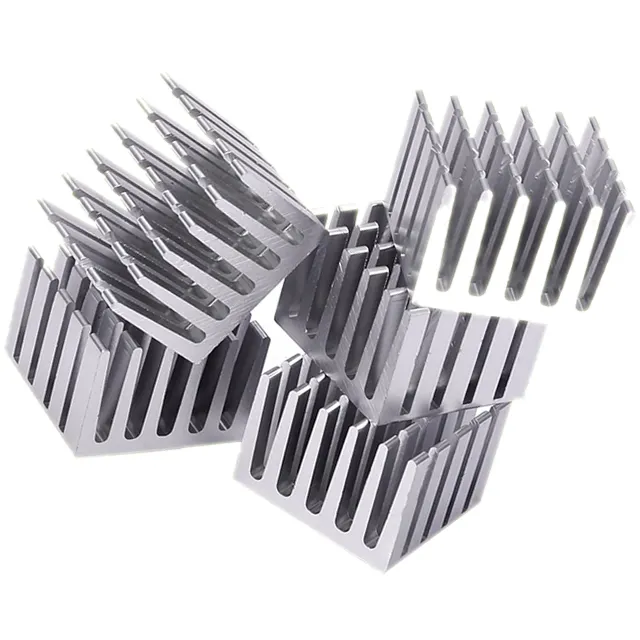 Custom CNC milling machining extruded aluminum cpu fan heatsink cooler heatsink, cpu heatsink