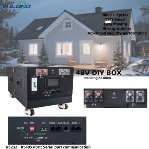 VOLOND V2 박스 EU/미국 재고 DIY 16S 51.2V 280Ah 15kWh LiFePO4 배터리 케이스 쌓을 수있는 화재 용 소화 에어로졸 - Product Image 5