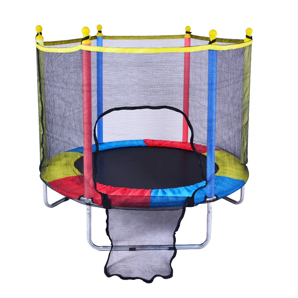 Di alta qualità all'aperto trampolino per bambini Bungee trampolino giocattoli giochi con rete di sicurezza elastico trampolini