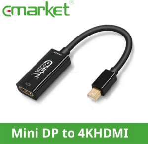 1080p 4k显示端口公对母显示端口DP至VGA/HDTV/DVI台式计算机图形适配器转换器 - Product Image 6