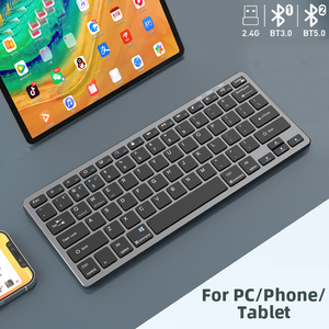 78キーマルチデバイス同期キーボードミニマルチメディアワイヤレスキーボードラップトップPCパッドMacbookTablet用 - Product Image 2