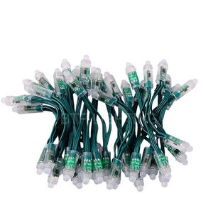 Высококачественный 12 В WS2811 адресуемые светодиодные пиксельные струны RGB светодиодный модуль IP30 не водонепроницаемый для внутреннего освещения украшения