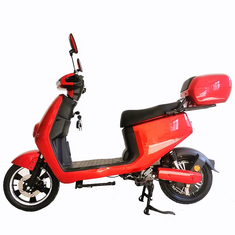 Nuovo arrivo 48V 500W ciclomotore elettrico con pedali 20Ah batteria al piombo cina Scooter elettrico per le vendite