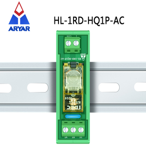 1-Kanal-Wechselstrom-Eingangsrelaismodul AC 110V oder 220V Schlanke DIN-Schienen montage 12-Ampere-SPDT-Leistungsrelais-Schnittstellenmodul