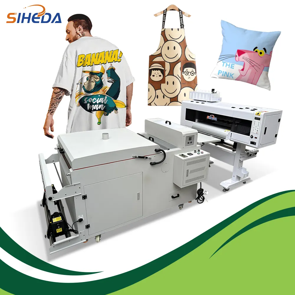 Siheda Digital Pattern Personalized Custom A1 60cm Pet Film Thermal Transfer Dtf Printer