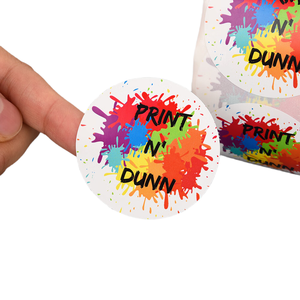 Custom Private <strong>Brand</strong> Logo Printing Adhesive Label Waterproof Paper Sticker for Packaging - Product Image 3