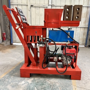 Diesel-powered Hydraulic <strong>Clay</strong> Brick <strong>Making</strong> Machine Without Electricity Simple to Operate <strong>Clay</strong> Interlocking Brick Machine - Product Image 2
