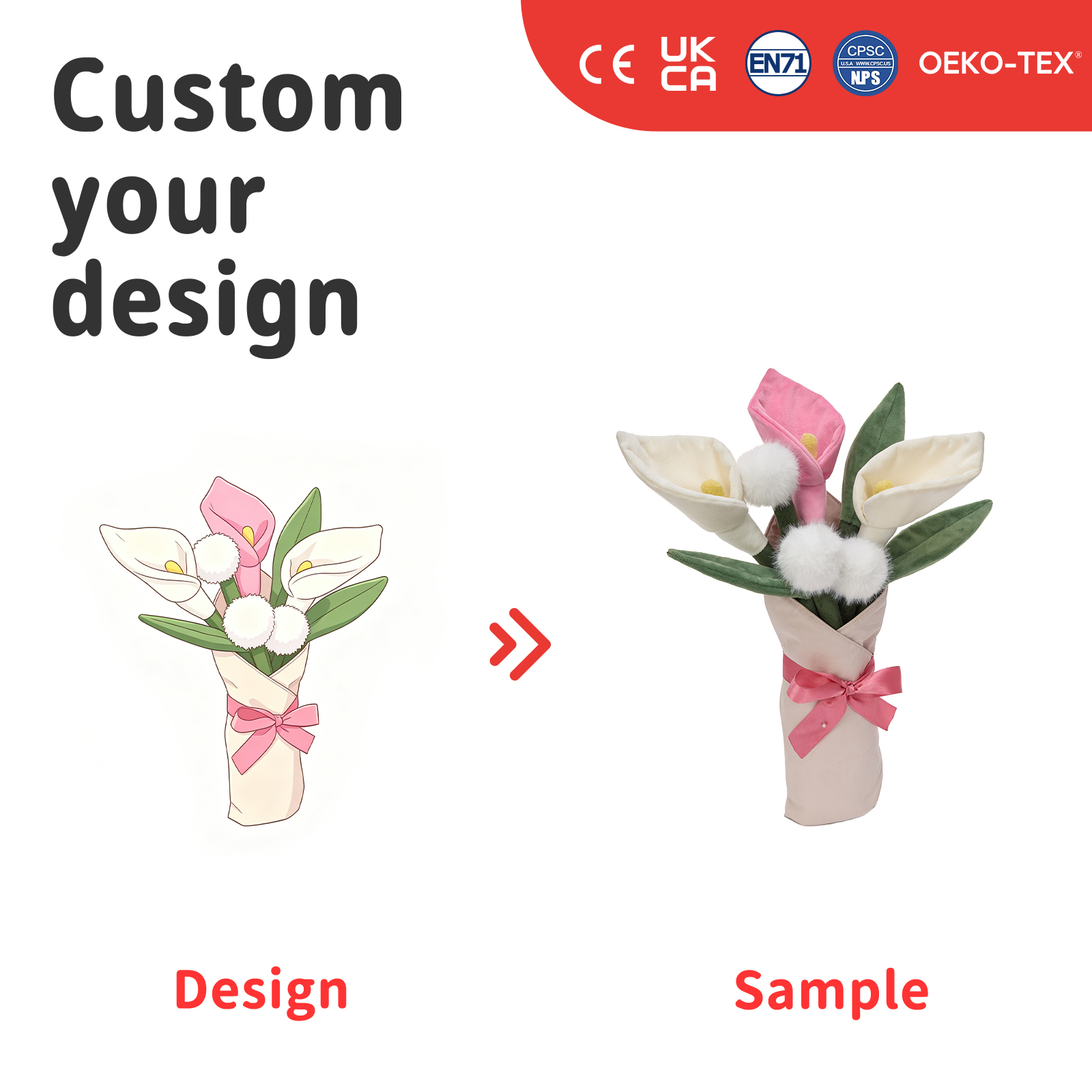 Plantas de Peluche Personalizadas