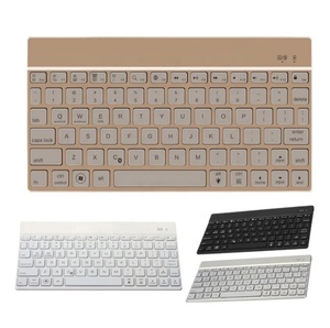 Modo dual mini USB RGB inalámbrico bluetooths Teclado de computadora Notebook Laptop Mac PC de escritorio BT 3,0 universal 78 teclas Teclados - Product Image 2