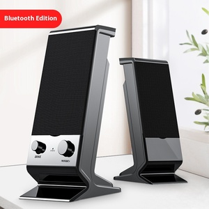 <strong>V</strong>-112 Mini Portable USB Audio Speaker for Laptop/Desktop 2.0 Heavy Subwoofer 8W Output Power Plays <strong>Music</strong> Memory Card DC for Home - Product Image 4