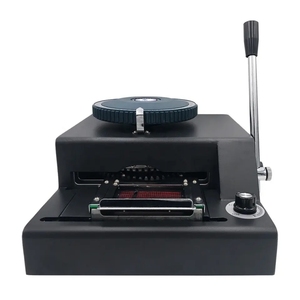 Produttore Desktop manuale PVC ID Card goffratrice personalizzata Reward Card Club Card Letterpress Coding Machine