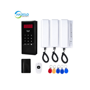 Sistema de intercomunicación inalámbrico Anjielo Smart Home Control DE ACCESO Intercomunicador residencial para el hogar puede ser de hasta 9999 hogares - Product Image 2
