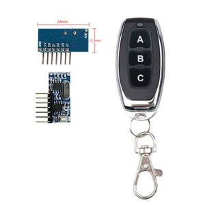 Rf 4-Kanal-Fernbedienungsmodul 433MHz HF-Sender und-Empfänger HF-Sender-und Empfänger modul - Product Image 1