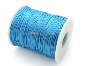 Wholesale DIY 100 Yards 1mm Hand Knitting Cord <strong>String</strong> Beading Macrame Thread Beading Wire for Jewelry Making and Crafting - Product Image 4