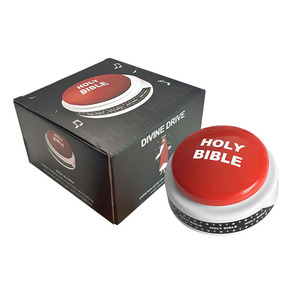 <strong>Talking</strong> and Repeat Sound <strong>Button</strong> <strong>Customize</strong> 114mm Dia Loud Speak <strong>Button</strong> With Bible Content or Other Content Voice <strong>Button</strong> - Product Image 6