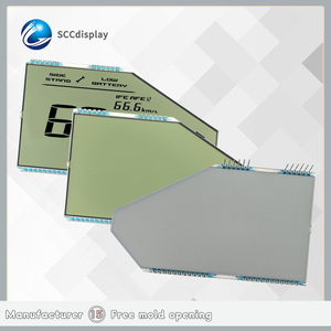 Produttore personalizzabile Anti-riflesso 7 segmento monocromatico moduli LCD Non Standard di dimensioni SJXDGW031 cruscotto moto - Product Image 6
