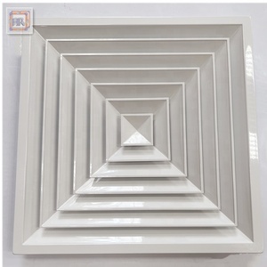 Beliebter quadratischer Deckendiffusor nahtloser quadratischer Luftdiffusor für HVAC-System - Product Image 2