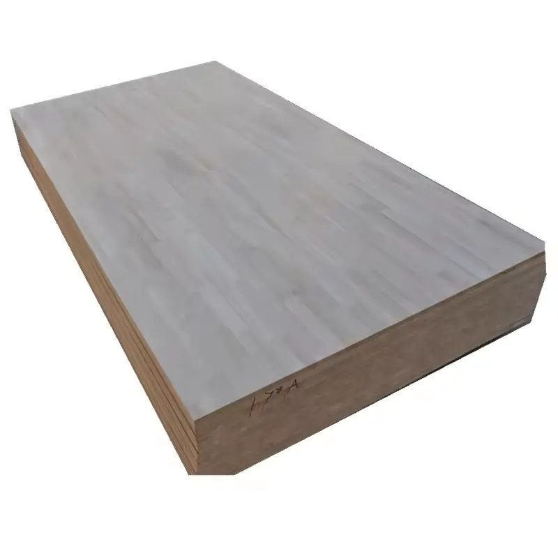सर्वोत्तम गुणवत्ता 1220*2440*16 मिमी ठोस लकड़ी बोर्ड बबूल/पाइन/रबड़ फिंगर जॉइंट लकड़ी बोर्ड रबर लकड़ी बोर्ड