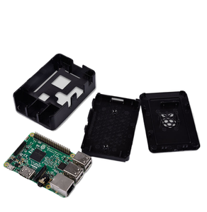 Новый стиль Raspberry Pi Box ABS Черная оболочка B + Raspberry Pi3 оболочка 3-го поколения 2-го поколения B + общий профессиональный