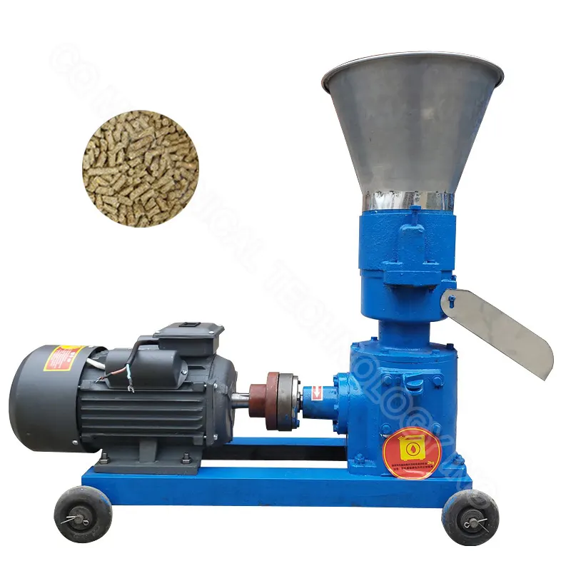 Livestock press 500kg/hour chicken sheep pig animal feed pellet production machine