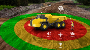 Proximity <strong>Sensor</strong> for Heavy Equipment AI PWAS Camera BSD Blind Spot Detection System Collision Avoidance System - Product Image 5