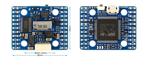 Matek системы H743-MINI управления полетом V3 для многороторного гоночного дрона дальнего действия STM32H743VIT6 ICM42605 пластиковые MatekSys - Product Image 3