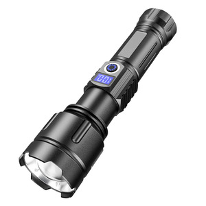 Hot Bán 30W Zoom <span class=keywords><strong>USB</strong></span> Nhôm Đèn Pin Chiến Thuật 1200 Lumens 500M Chùm Khoảng Cách IP65 Không Thấm Nước Cho Cắm Trại Săn Bắn Câu Cá - Product Image 1