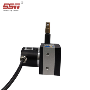 Potenciómetro codificador de escala lineal de 5000mm, codificador de cable, Sensor de posición lineal