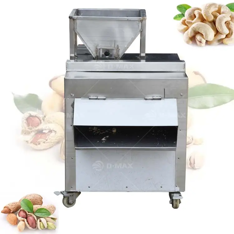 Nueva máquina automática de corte de nueces, anacardos, pistachos, cacahuetes, almendras, máquina rebanadora de nueces para fábrica