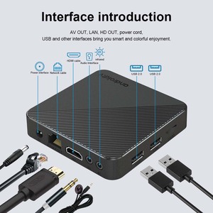 HOT Mortal T1S Android14 Smart TV Box Allwinner H313 voce telecomando Wifi 6HDR TV BOX Multi lingua lettore multimediale - Product Image 2