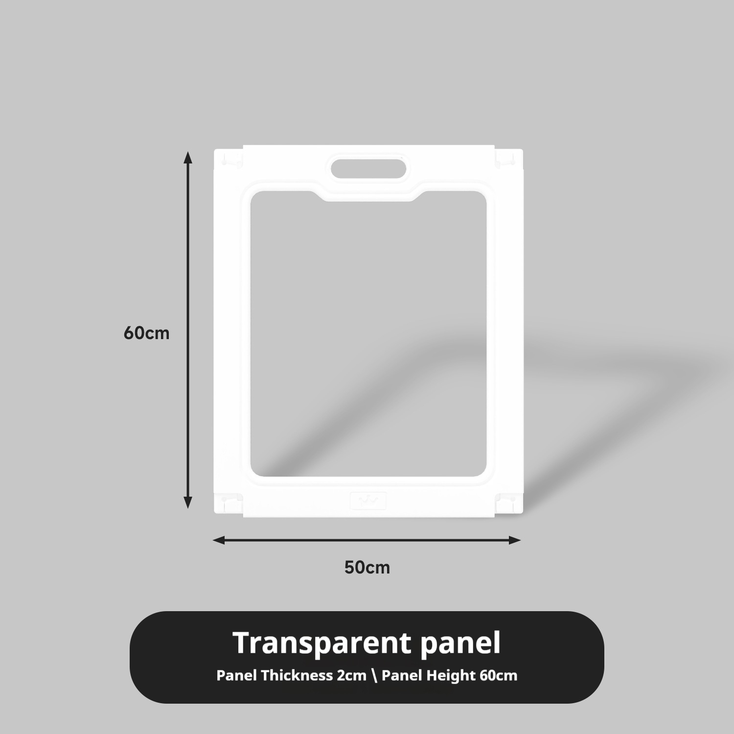 Panel Transparente x10